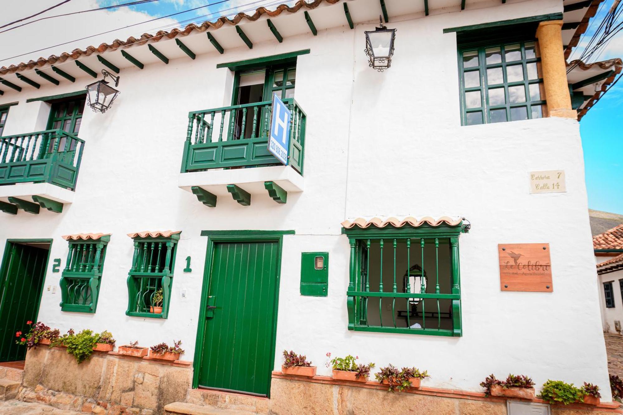 Le Colibri - Habitaciones con baño privado Villa de Leyva Exterior foto